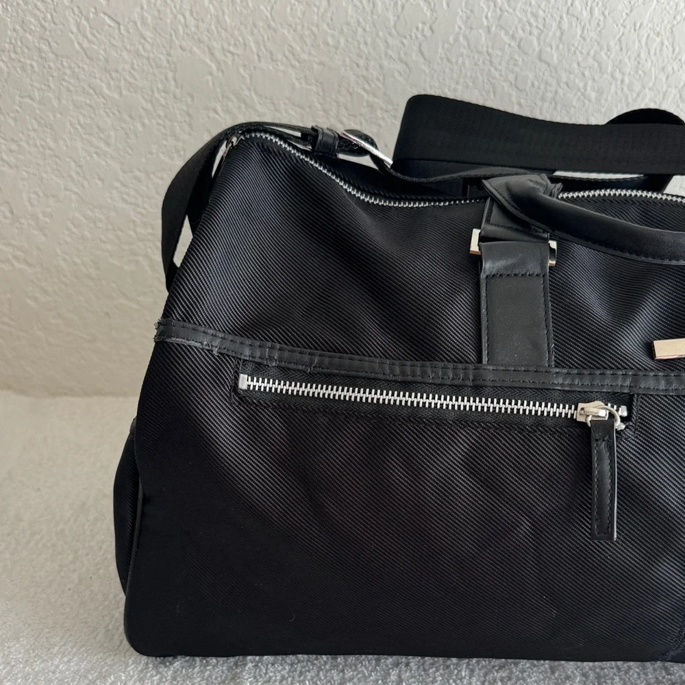 Versace Parfums Black Men's Duffel Bag